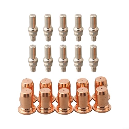 20pcs Plasma Electrode Tips 0.9mm 30A-40A For Forney 700P with IPT40 Torch Plasma Cutting Torch Electrode Nozzles