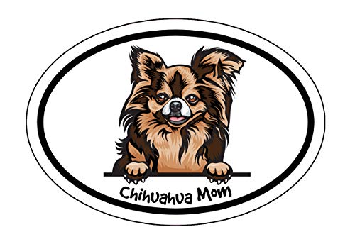 Sticker Chihuahua Mom pour personnaliser vos gourdes et voitures
