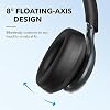 Soundcore by Anker, Space One, Active Noise Cancelling Headphones, 2X Stronger Voice Reduction, 40H ANC Playtime, LDAC Hi-Res Wireless Audio, Comfortable Fit, Clear Calls, Bluetooth 5.3 (Abyss Black)