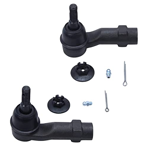 Image of Detroit Axle - 10pc Front Suspension Kit for 13-16 Dodge Dart, 2 Struts & Coil Spring 2 Sway Bars 4 Tie Rods 2 Boots 2013 2014 2015 2016 Replacement