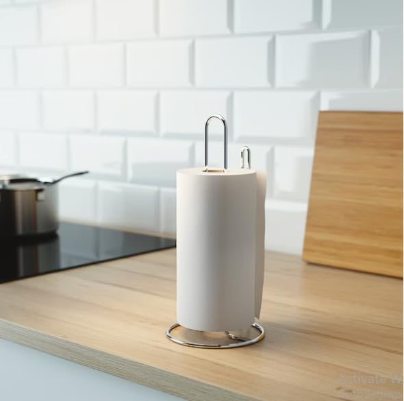 Ikea Torkad Kağıt Havlu Tutucu Gümüş Renk