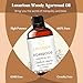 LOTUSJOY Agarwood Essential Oil, Pure Natural Organic Oud Essential Oil for Diffuser Meditation and DIY Cosmetic Making- 1 Oz