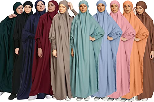 Robe de prière musulmane abaya ample pour s'habiller vite