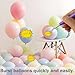 Ajqxh 3PCS Balloon Striker Popper Tool with 7 Iron Pins, Portable Balloon Bursting Stick Device for Party Wedding Birthday Decorations