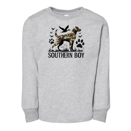 Southern Boy Toddler Kids Long Sleeve T-Shirt