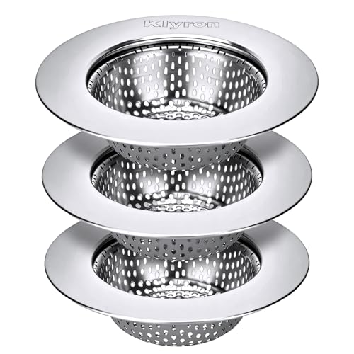 3-Pack Deep Basket Stainless Strainer