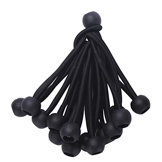 NEWAN 15pcs Replacement Bungee Ropes Fitness Trampoline+Spanning Tool - Max Limit 330 lbs