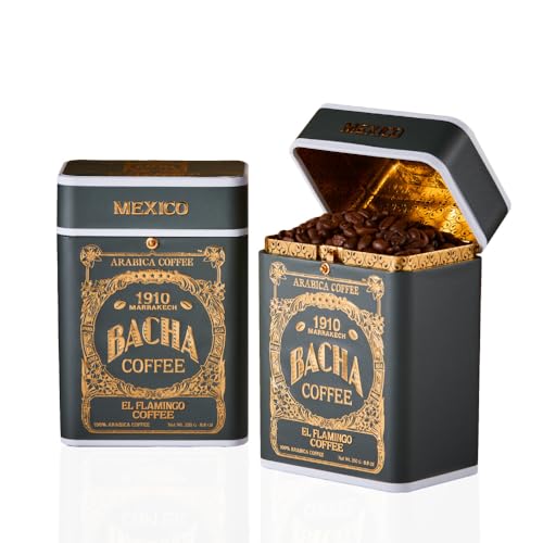 Bacha Coffee | El Flamingo Single Origin, Whole Beans, Medium Roast, 100% Arabica Specialty Coffee, 250g Signature Nomad Collection, Gift Box