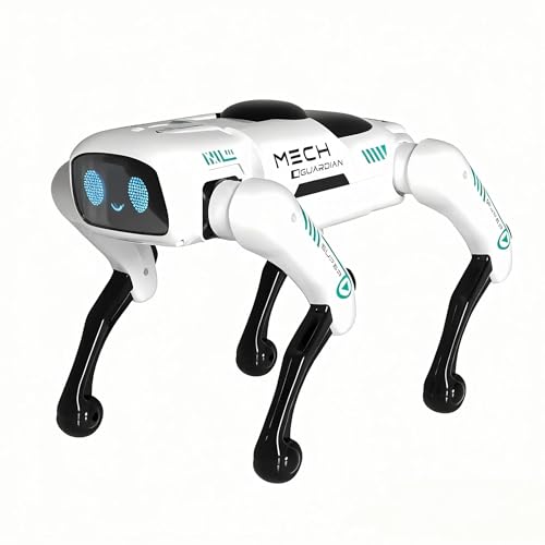 HSZON AI Intelligent Robot Dog STEM Educational Toy with App & Remote Control Programmable Smart Robotic Pet with LED Display Voice & Gesture Control | كلب روبوت ذكي تعليمي STEM مع تطبيق وتحكم عن ب