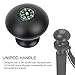 Outdoor Universal Trekking Pole Stick Monopod Tripod Head Grip Knob WithCompass