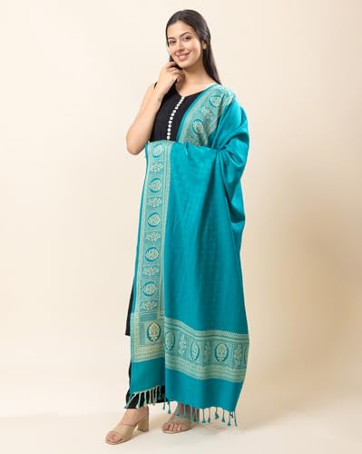 Image of Wrap me Warm Shawl for Women | Soft Viscose Acrylic Poly Wool Shawl - Warm & Lightweight Winter Wrap - Stylish Ethnic Stole for Women - 1010