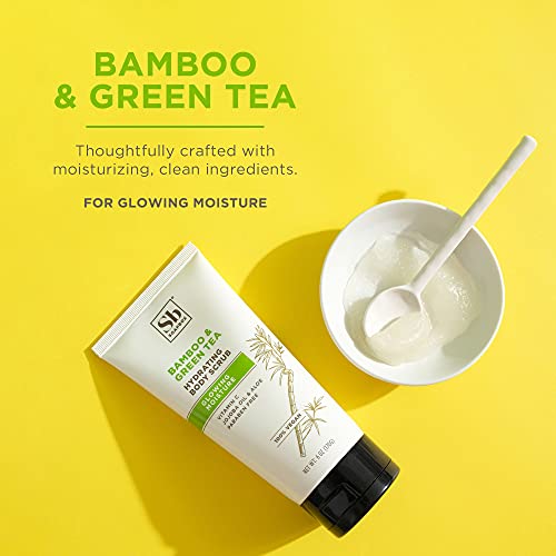 Soapbox Gentle Exfoliating Body Scrub – Bamboo & Green Tea – 6Oz – Moisturizing Body Scrub For Visibly Smoother Skin With Bamboo Oil, Vitamin C And Aloe Vera #TOP1