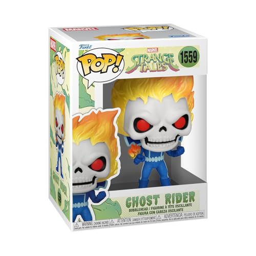 Funko Pop! Marvel: Strange Tales - Ghost Rider - Marvel Comics - Collectable Vinyl Figure - Gift Idea - Official Merchandise - Toys for Kids & Adults - Comic Books Fans - Model Figure for Collectors