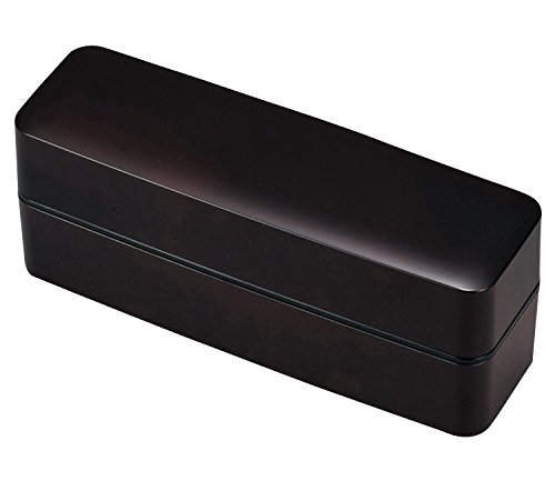 Slim-shaped Bento lunch box for men Tamari Black