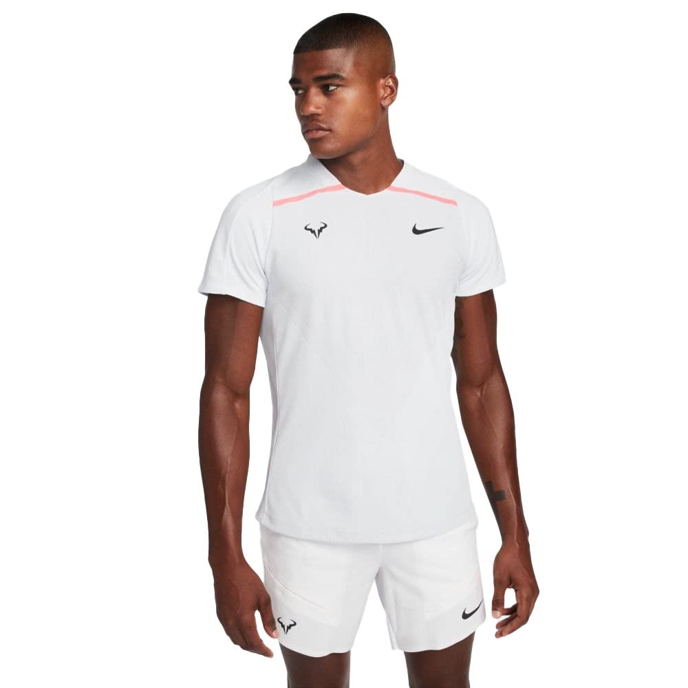 Nike ナイキ　Court RAFA DFADV半袖Tシャツ　 S Nike Court Dri Fit Advantage Rafa 半袖Tシャツ 白 | Smashinn