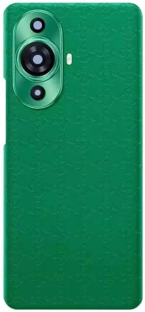 Compatible Rear Glass Back Cover for Huawei nova 11 Ultra – Battery Door Housing Replacement Part (Black)