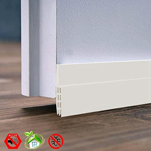 Door Draft Stopper | Under Door Draft Blocker | Dustproof Soundproof Door Sweep | Door Gap for Preventing Draughts, Noise, Dust and Animals Zebroau - Image 4