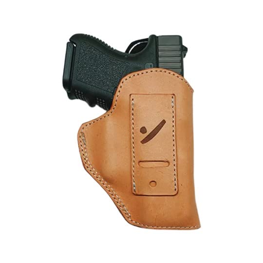 Leather Wet Mold Holster Compatible w/ Glock26