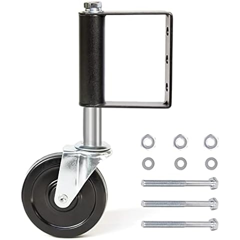 10CM Heavy Duty Spring Loaded Gate Caster Wheels, 100KG Load Capacity Cover