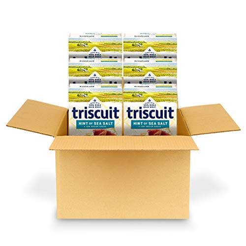 Triscuit Hint of Sea Salt Whole Grain Wheat Crackers, 6 - 8.5 oz