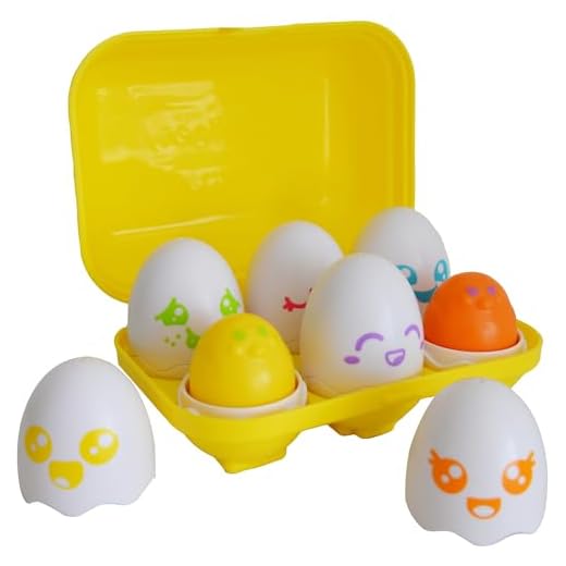 TOMY Toomies Hide & Squeak Easter Eggs Toddler Toys - Matching & Sorting Learning Toys - Sensory Toys for Easter Basket Stuffers