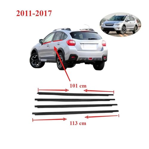 Burletes para Subaru XV 2011-2017 que eliminan filtraciones en las ventanas de tu coche 6