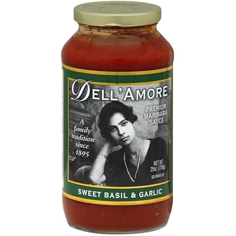 Dell'Amore Sweet Basil Marinara Sauce Cover