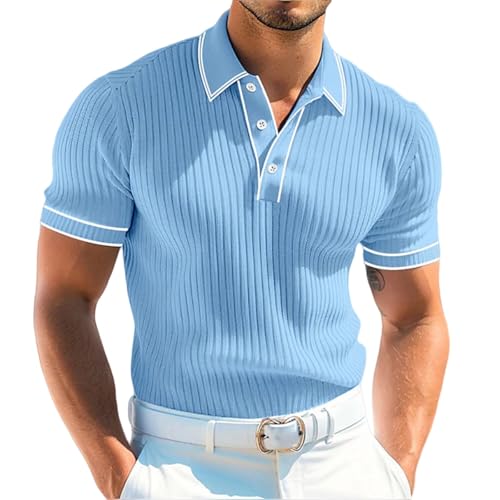 Polo en coton respirant coupe ajustée pour homme au confort frais quotidien