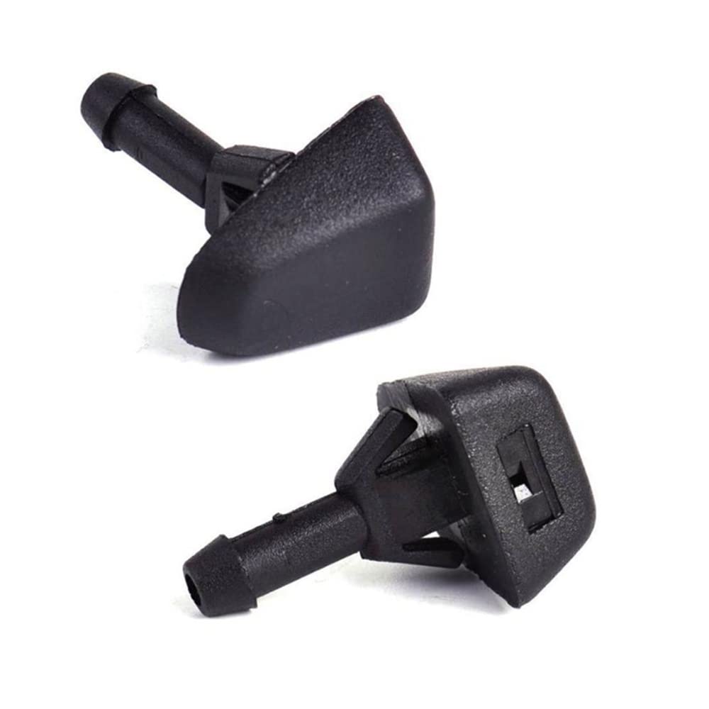 2-Pack Front Windscreen Washer Jets For Volvo C30 S40 V50 C70 XC90 - Replacement Nozzle 30655605
