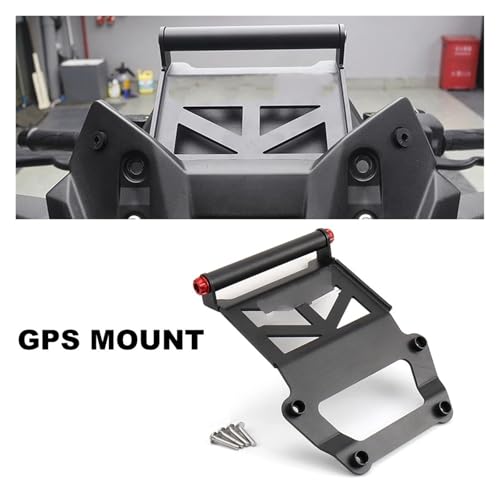 Support navigation GPS moto XMAX 300 design premium et charge induction - 2