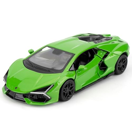 imtfzct 1/36 Lamborghini Reventon Spielzeugauto, Modellauto mit Rückzugsfunktion, Modellspielzeug mit offener Tür,...