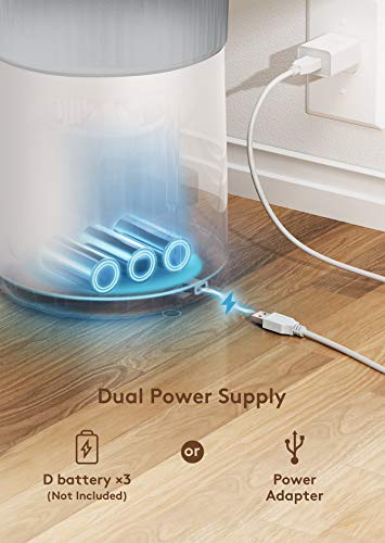 Veken-Automatic-Cat-Feeder-135oz4L-Dog-Feeder-Pet-Food-Dispenser-with-Programmable-Timer-Portion-Control-1-5-Meals-Per-Day-Dual-Power-Supply-Voice-Recorder-for-Small-to-Medium-Cats-Dogs-White