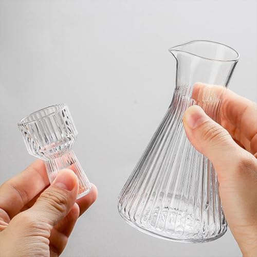 Image of Melbify Truth Or Dare Shot Glass Set Of 4 With Pourer | 10Ml Pocket Mini Shot Glasses | Ideal For Party Games & Women | Travel Size | Bar Accessories, Transparent