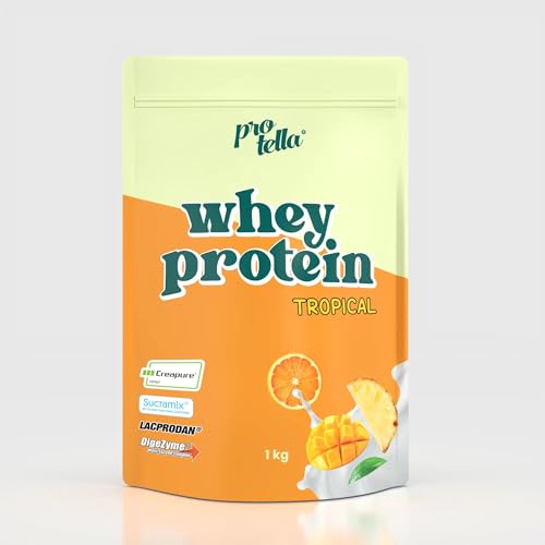 Whey Protein 1kg – Protella (1Kg, Tropical)