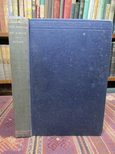 The Marks of a Man; Or, The Essentials of Chris... B00KRP2J52 Book Cover