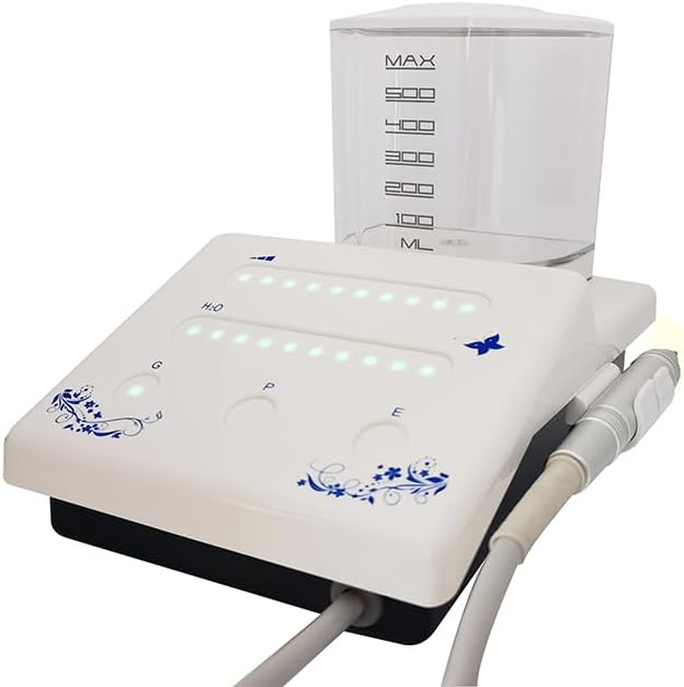 P8L Veterinary Dental Ultrasonic Scaler with Auto Water Supply and L3 LED Detachable Alloy Handpiece