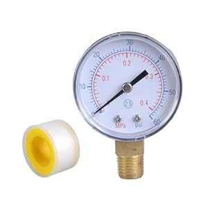 KEXIAO ECX270861 Manometer für Poolfiltersysteme