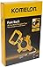 Komelon 8811 Fast Back Open Reel Long Tape Measure with Double Nylon Coated Fiberglass Blade 100-Feet by 1/2-Inch, Yellow,White