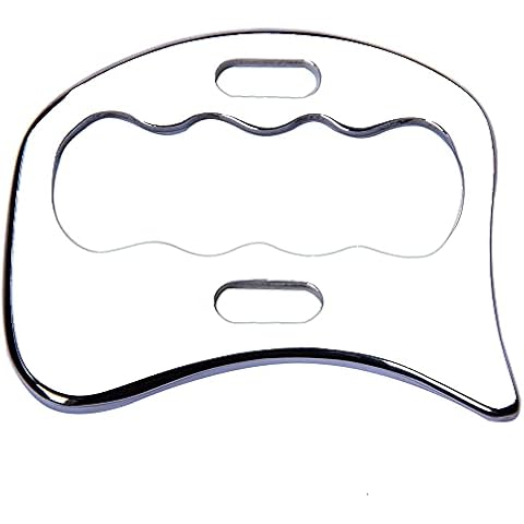 FeelFree Sport Stainless Steel Gua Sha Scraping Massage Tool-Muscle Scraper - Soft Tissue Mobilization,Physical Therapy for Back, Legs, Arms… Cover