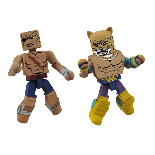Minimates: Street Fighter X Tekken Series 1 Sagat vs King
