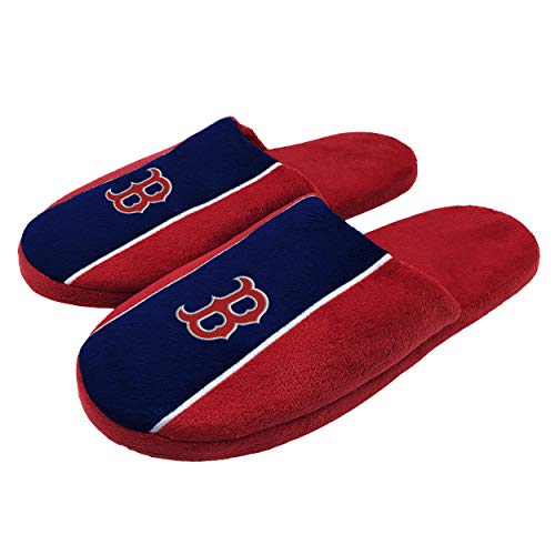 FOCO Big Logo Stripe Slipper SAN FRANCISCO GIANTS BIG LOGO STRIPE SLIPPER
