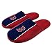 FOCO MLB Mens Big Logo Stripe Slipper