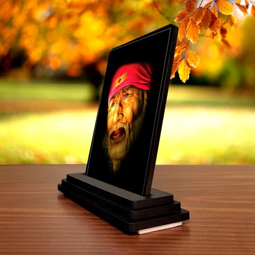 Image of Sai Baba ji Car Dashboard Idols Figurine Showpiece for Car and Home