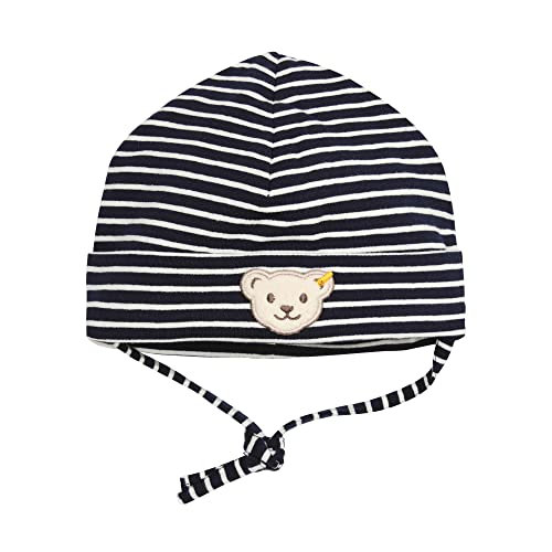 Steiff Berretto Unisex Per Bambini E Ragazzi - Classico, Lavabile, Con Orsetto Teddy