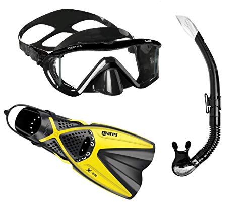 Kit de plongée Mares i3 X-One pour nager sans buée et sans douleur aux pieds