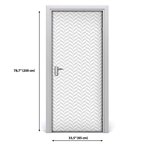 Magic-Stick papier peint sur la porte pour masquer les imperfections - 3