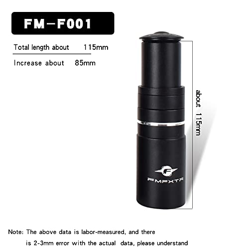 Fomtor Fahrrad-Lenkererhöhung 115 mm für Mountainbike und Rennrad