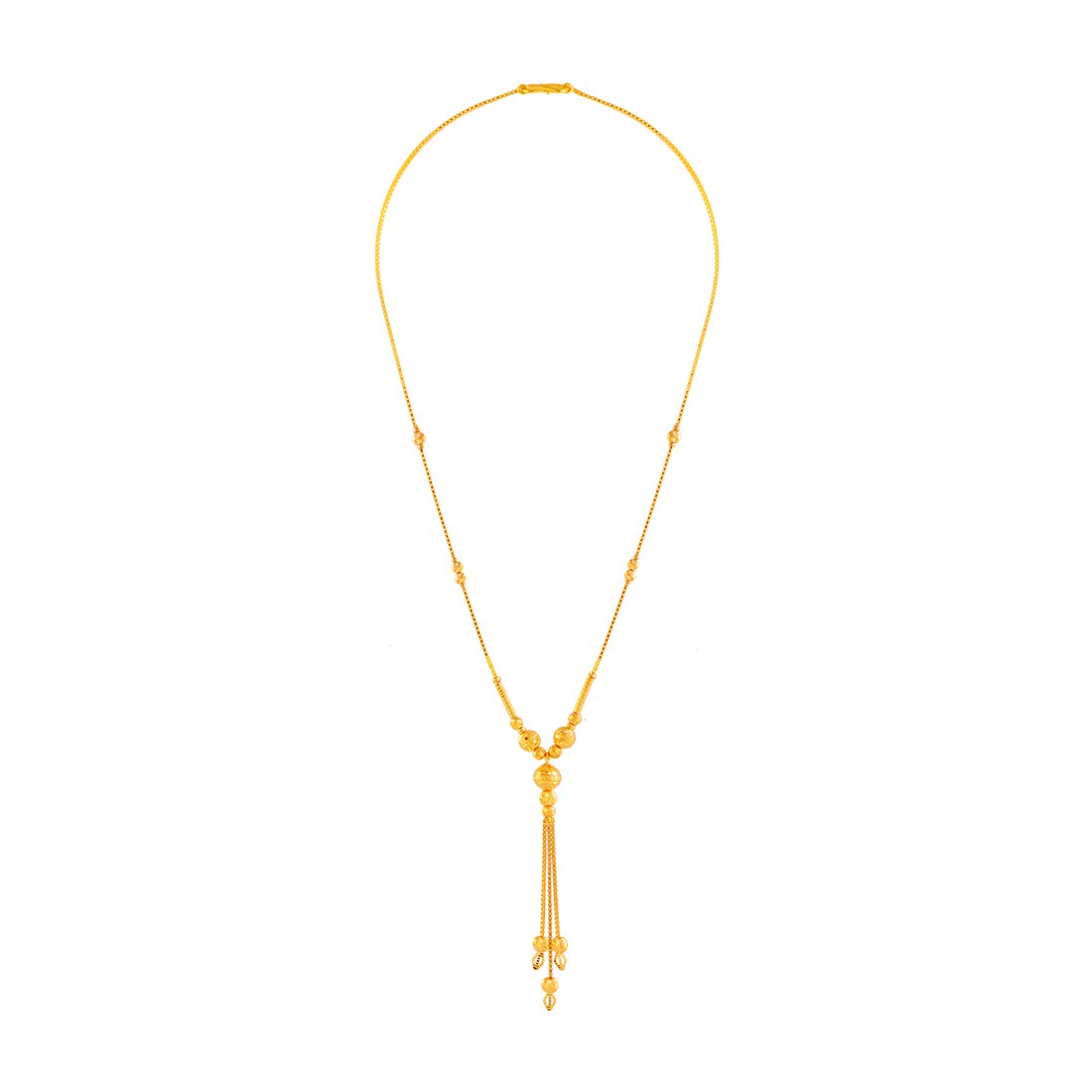 22k (916) Yellow Gold Necklace for Women