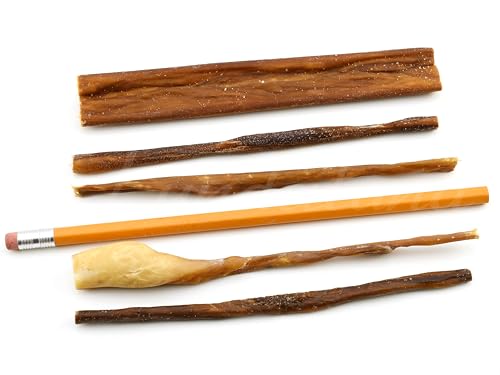 Lunderland Welpensticks Rind | 100 g | Einzelfuttermittel für Hunde | Natürlicher Rinderdarm