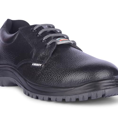 Image of Liberty Freedom Surksha2SK Men's Derby Safety Shoes: Ensuring Daily Comfort and Durability Safety Shoes for Men | Industrial Safety Shoes for Men | Safety Shoes for Men Stylish